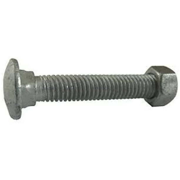 3/8-16 x 6 Carriage Bolts and Nuts Hot Dip Galvanized Quantity 100 3/8-16 x 6 Carriage Bolts and Nuts Hot Dip Galvanized Quantity 100